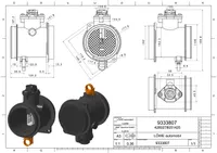 Luftmassenmesser 9333807 für BMW - Bild 2